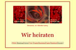 Einladung und Polterabend